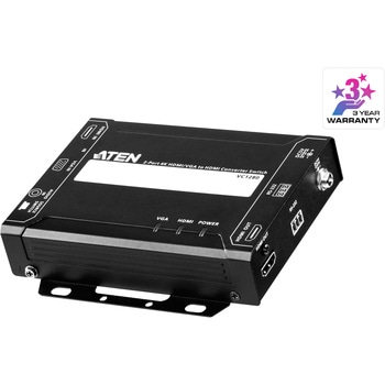 2ポート HDMI/VGA=>HDMIコンバータースイッチ(4K対応) ATEN