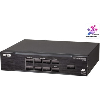 4入力2出力プレゼンマトリックススイッチャー(4K60p対応) ATEN