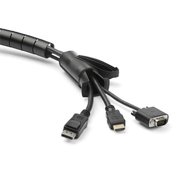 ケーブルまとめ スパイラルチューブ 1.5m 直径25mm ケーブル挿入具付属 StarTech.com
