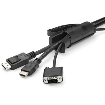 ケーブルまとめ スパイラルチューブ ケーブル挿入具付属 StarTech.com