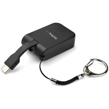 USB Type-C-DisplayPort 変換アダプタ キーホルダータイプ 4K/60Hz対応 StarTech.com