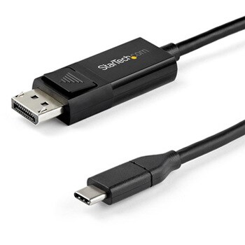 Usb Type C Displayport 1 4 変換ケーブル 2m 双方向対応 8k 30hz Hbr3 Thunderbolt 3互換アダプタ Startech Com Usbケーブル 通販モノタロウ Cdp2dp142mbd