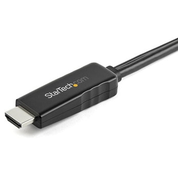 HDMI-Mini DisplayPort 変換ケーブル 1m 4K/30Hz USBバスパワー Mac/Windows対応 StarTech.com