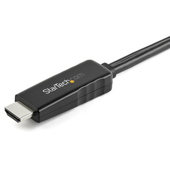 HD2MDPMM2M HDMI-Mini DisplayPort 変換ケーブル 2m 4K/30Hz USBバス