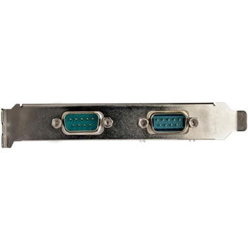 RS232Cシリアルアダプターカード/PCI Express/2ポート/16950 UART/標準プロファイル(ロープロファイルブラケット付属)/Windows & Linux/シリアル拡張カード StarTech.com