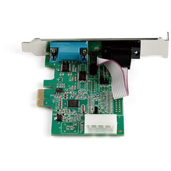 RS232Cシリアルアダプターカード/PCI Express/2ポート/16950 UART/標準プロファイル(ロープロファイルブラケット付属)/Windows & Linux/シリアル拡張カード StarTech.com