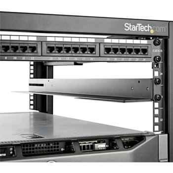 1u 伸縮式サポートアングル サーバーラック対応ラックマウントレール Eia Eca 310準拠 耐荷重90kg Startech Com 筐体 ベアボーン 通販モノタロウ Unirails1ub