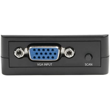 VGA-RCA/S端子 変換コンバータ PCからTVへ 1080p-480i スケーラ USBポートから電力供給