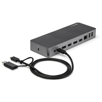 ドッキングステーション/USB-C/A接続/2画面出力/4K60Hz HDMI & DP/60WPD/USBハブ/有線LAN/Win Mac/Type-Cハブ StarTech.com