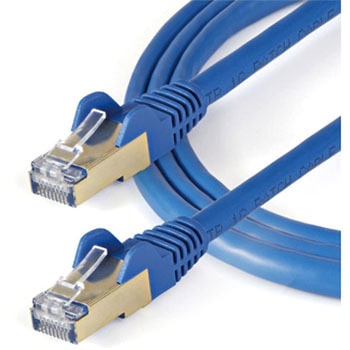 カテゴリー6a LANケーブル 10m ツメ折れ防止RJ45コネクタ CAT6aイーサネットケーブル
