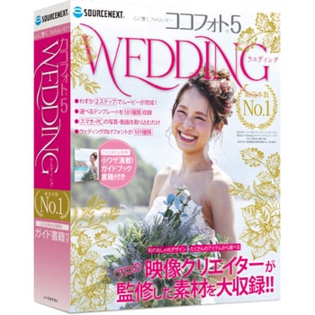 0000281890 心に響くWeddingフォトムービー5 1個 ソースネクスト 【通販モノタロウ】