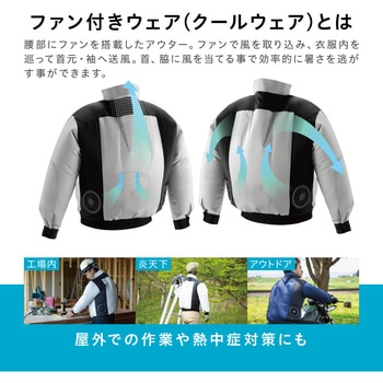 クールウェアPRO長袖 CNP (ウェアのみ) アイリスオーヤマ