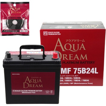 AD-MF75B24L-TG �[�d����ԑΉ� PLATINUM CAR BATTERY(�^�[�~�i���K�[�h�t��) AQUA DREAM(�A�N�A�h���[��) 54045015