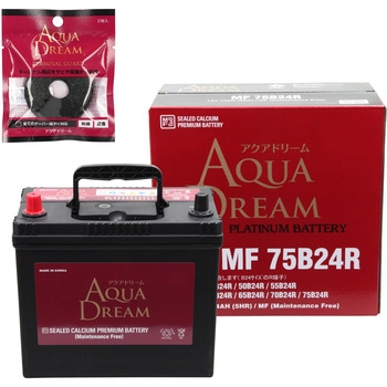 AD-MF75B24R-TG �[�d����ԑΉ� PLATINUM CAR BATTERY(�^�[�~�i���K�[�h�t��) AQUA DREAM(�A�N�A�h���[��) 54045024