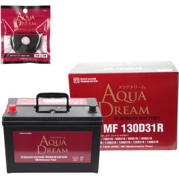 AD-MF130D31R-TG 充電制御車対応 PLATINUM CAR BATTERY(ターミナルガード付き) AQUA DREAM(アクアドリーム) 54045085