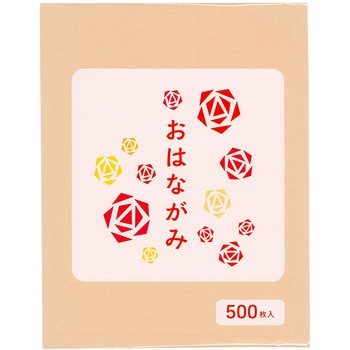 Eo Po500 お花紙 エヒメ紙工 薄橙 Eo Po500 1パック 500枚 通販モノタロウ