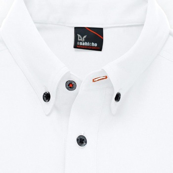 半袖ニットシャツ 8488 Asahicho(旭蝶繊維)