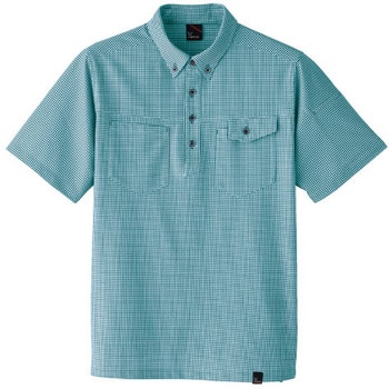 半袖ニットシャツ 8488 Asahicho(旭蝶繊維)