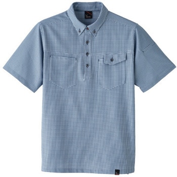 半袖ニットシャツ 8488 Asahicho(旭蝶繊維)