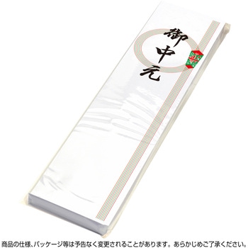 アド札紙 御中元(糊付き) タカ印(ササガワ)