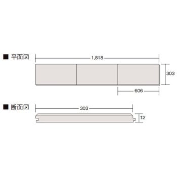 VP-DR2C01-MAFF ラシッサ Dフロア耐水ペット 1ケース(6枚) LIXIL