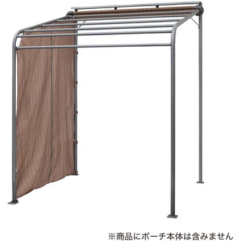 クールサマーオーニングポーチ用サイドシェード タカショー