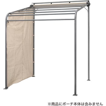 クールサマーオーニングポーチ用サイドシェード タカショー