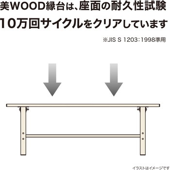 美WOOD アルミ縁台 タカショー