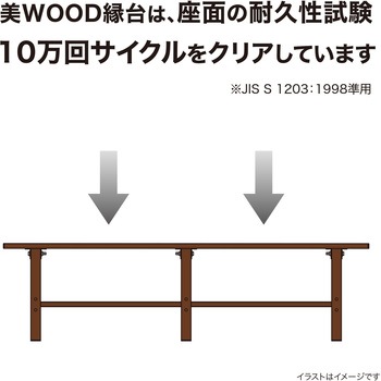 美WOOD アルミ縁台 タカショー
