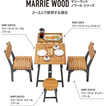マリーウッド ベンチ タカショー