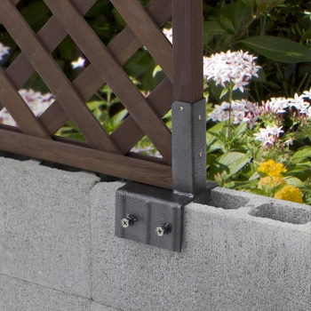 ラティス固定金具ブロック用 - タカショー