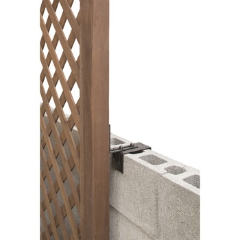 ラティス用柱・2×4材固定金具 タカショー