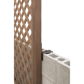 ラティス用柱・2×4材固定金具 タカショー