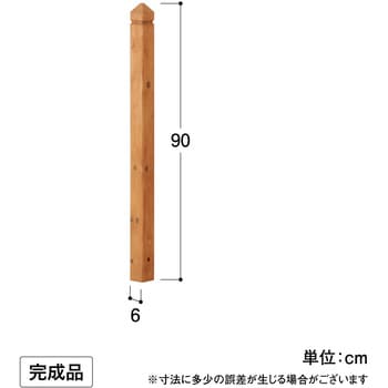 ラティス用柱 タカショー ラティス/フェンス 【通販モノタロウ】