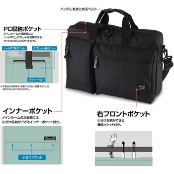 3WAYキャリングバッグ ナカバヤシ