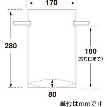 巾着袋 5枚入 ササガワ