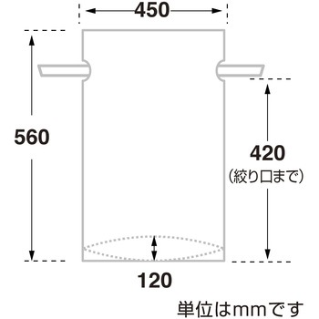 巾着袋 5枚入 ササガワ