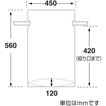 巾着袋 5枚入 ササガワ