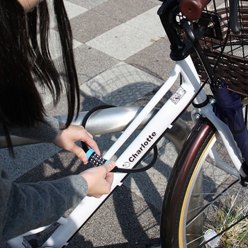 BLOCKダイヤルワイヤーロック マイダイヤル サギサカ(SAGISAKA)