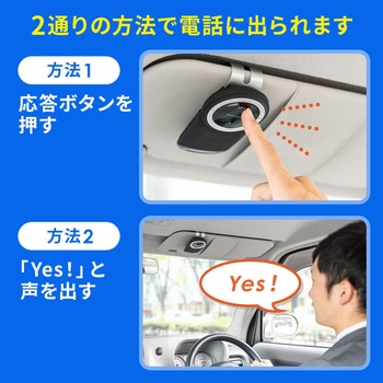 ハンズフリーカーキット サンワダイレクト