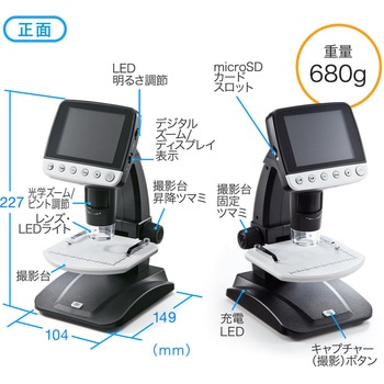 デジタル顕微鏡 サンワダイレクト
