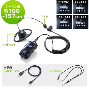ワイヤレスガイドシステム サンワダイレクト