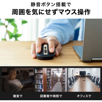 ブルーLEDマウス サンワダイレクト