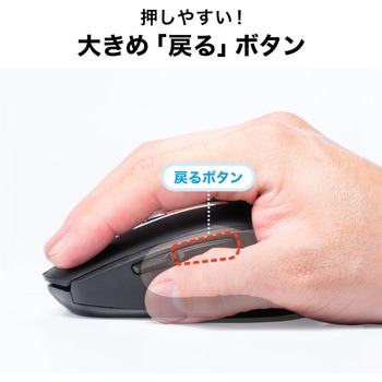 ブルーLEDマウス サンワダイレクト