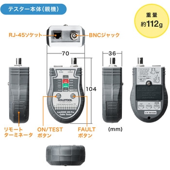 LANケーブルテスター サンワダイレクト