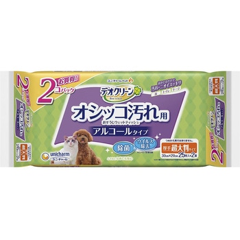 デオクリーンオシッコ汚れおそうじウェットティッシュ大判 ユニ・チャーム