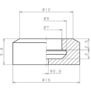 フラットパッド 吸込流量増大タイプ パッドゴム単体 PISCO(ピスコ)