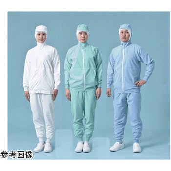 男女兼用ブルゾン ブルー チェックガード 5L 国立