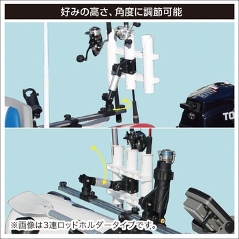 4連ロッドホルダー(縦スライダーセット) BMO JAPAN(ビーエムオージャパン)