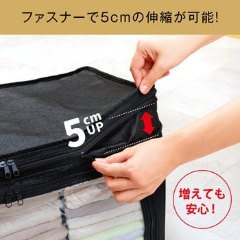 竹炭収納ケース 衣類用 アルファックス